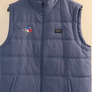 Travis Mathew Blue Puffer Vest